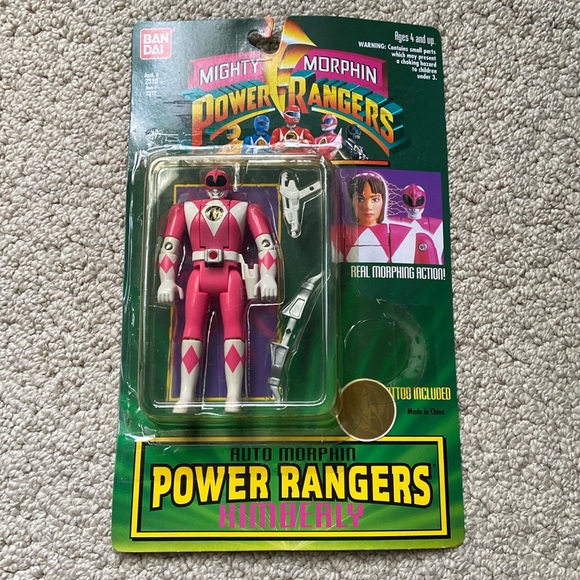 Power Ranger Pink Vintage Toy - Picture 7 of 11